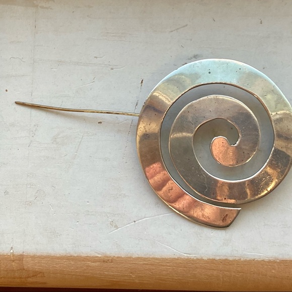 Spiral sterling pin- gifted - Picture 3 of 8